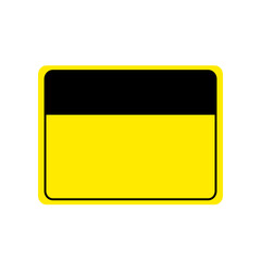 Blank Warning Sign Billboard Icon, Simple Icon Vector Design, best used for presentation, application, web and banner