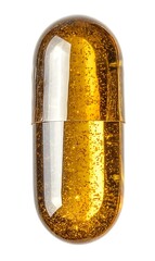 a close up of a capsule