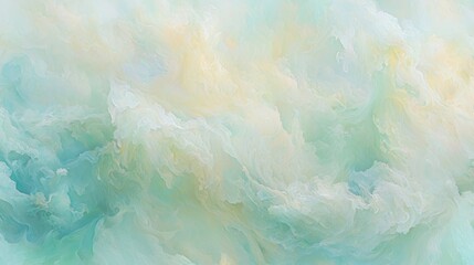 Obraz premium Soft Pastel Blue Green Marble Texture Background