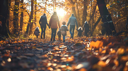 Thanksgiving Day Walks: Families Bonding in Nature