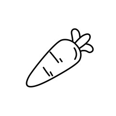 carrot line doodle