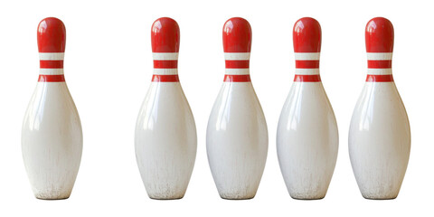 bowling ball and pins