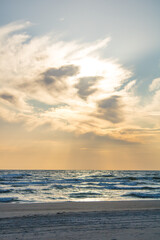 Fototapeta premium sunset on the beach