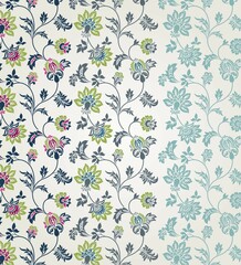 wedding card design, traditional paisley floral pattern , royal India	