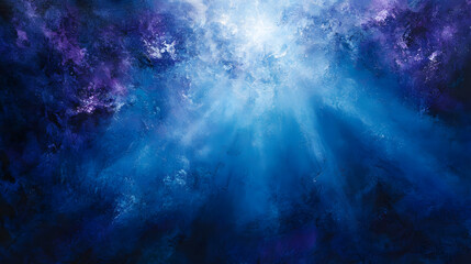 Fototapeta premium A majestic view of a galaxy with swirling stars and cosmic clouds.