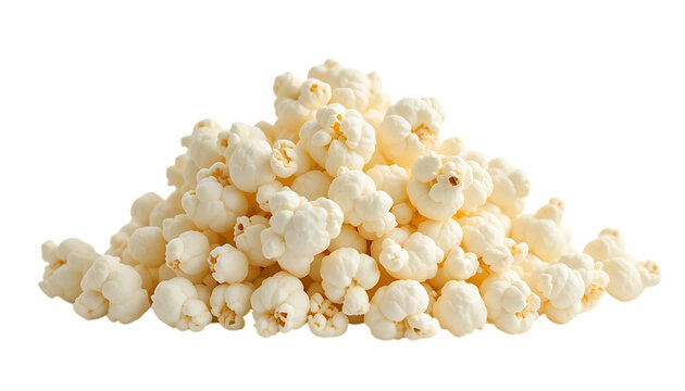 Close up of popcorn png