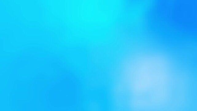 ブルーの同系色のグラデーションがゆっくり動く背景