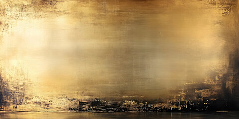 Golden Abstract Textured Background Illustration