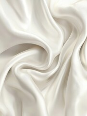 Smooth White Satin Fabric Textures for Elegant Backgrounds and Designs