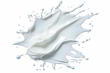 Dynamic Milk Splash Photo - White, Liquid, Splash, Drop, Motion, Fluid, Abstract, Pour, Wave, Background