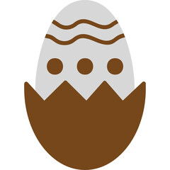 Chocolate Egg Icon