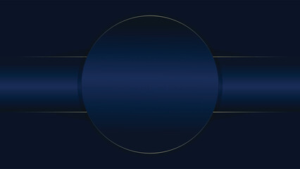 Blue background vector design. Luxury background with line and blue gradation color.