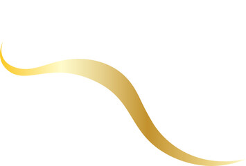 Elegant Golden Thread Decoration Ornament