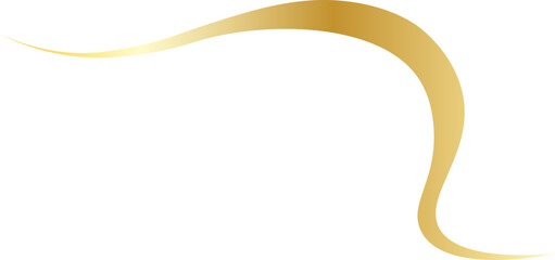 Elegant Golden Thread Decoration Ornament