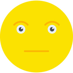 Fototapeta premium Poker Face Icon