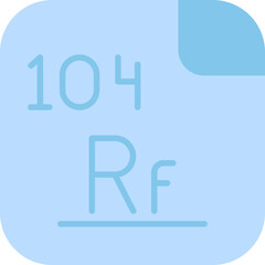 Rutherfordium Icon