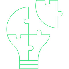 Problem Solving icon single vector illustration