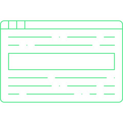 Reading Online icon single vector illustration