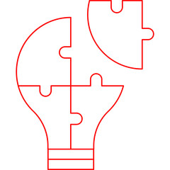 Problem Solving icon single vector illustration