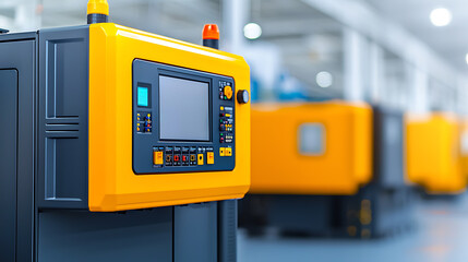 Modern injection molding facility showcasing advanced plastic manufacturing technology industrial setting high-tech environment close-up viewpoint
