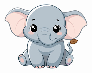 Cute Baby Elephant 