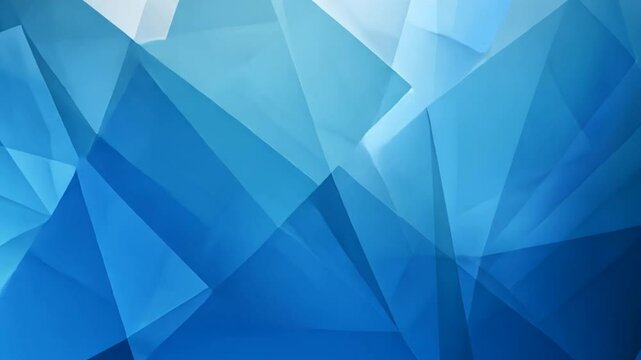 abstract blue triangle background