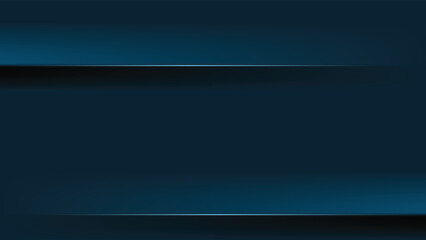 Blue background vector design. Luxury background with line and blue gradation color.