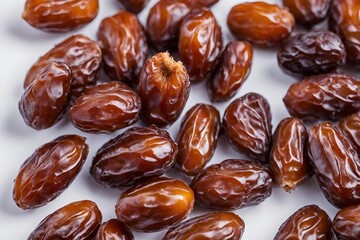 Close-up of a fruit date texture