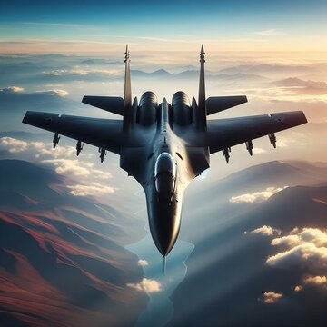 airplane in the sky