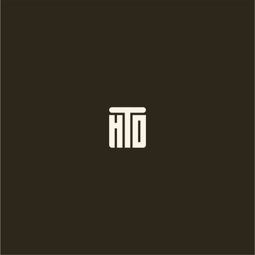 HTO monogram logo