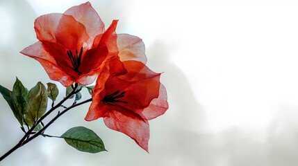 Stunning Orange Flowers  Bright Bloom  Botanical  Nature  Floral Photography