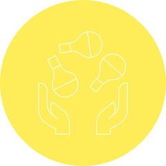 Juggling Balls icon single vector illustration