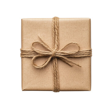 Kraft Paper Gift Box with Rope