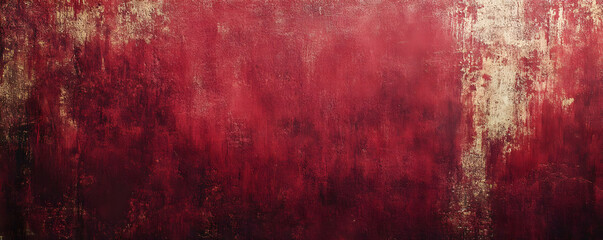 Fototapeta premium Red grunge texture background