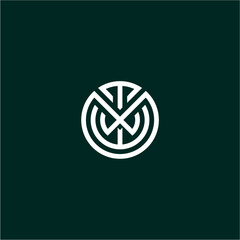 MXW monogram logo