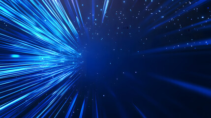 Blue high tech lines connection abstract background, abstract technology big data background concept illustration