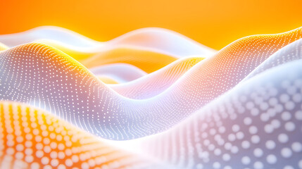 Particle luxury golden abstract background waves, golden particle abstract technology technology creative annual meeting style poster background