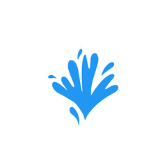 fountain water jet vector