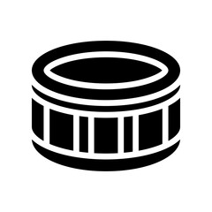 drum glyph icon