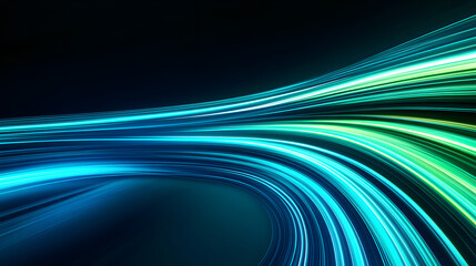 Particle flow tunnel space vortex, Internet science and technology creative background