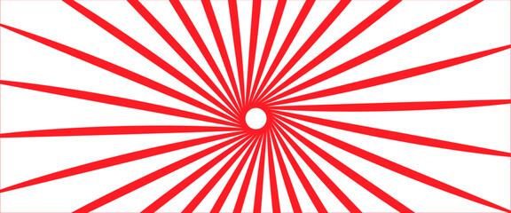 Fototapeta premium Abstract rad Sunburst background. It used for Web, Mobile Applications, Desktop background, Wallpaper. 