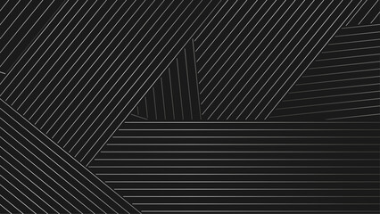 Fototapeta premium Abstract black and grey background. Subtle abstract background, Abstract background. Curved surface. Texture for presentations
