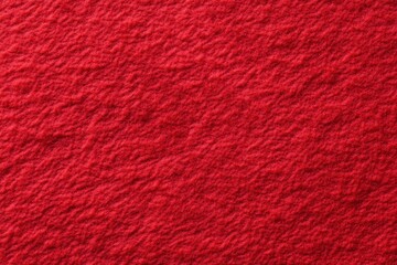 Fototapeta premium A close up image showing the texture of red fabric