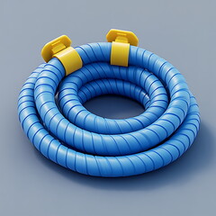 A simple and cute cartoon water hose icon