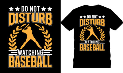 Obraz premium Baseball Typography Tshirt Design vector 