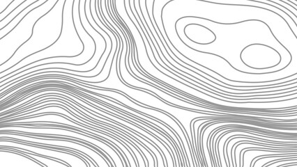 Abstract black and white topographic contours lines of mountains. Abstract Topographic Contour Line Pattern in Black and White