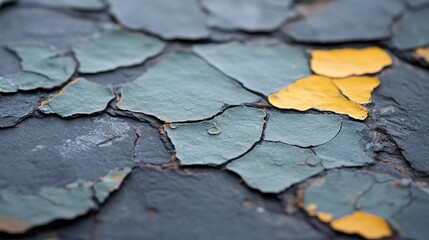 Cracked paint texture, outdoor surface detail