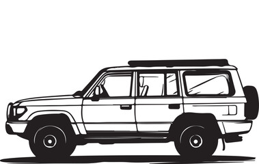 Fototapeta premium off road vehicle vector