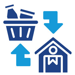 Supply Chain Icon
