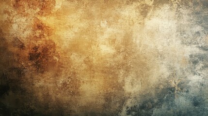Obraz premium Textured abstract background shows shades of brown blue and gold